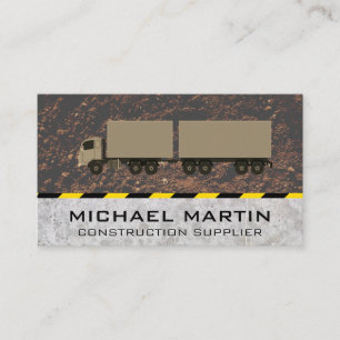 Carte De Visite Chariot semi-chantier   Béton droit