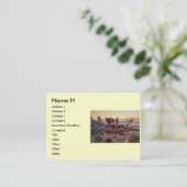 Carte De Visite Charles M. Russell payant le violoneur (1919) (Debout devant)