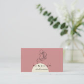 Carte De Visite Charming Chilcare Design for Nannies, Babysiters (Debout devant)