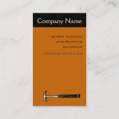 Carte De Visite Charpentier (Dos)