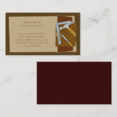 Carte De Visite Charpentier (Devant / Derrière)