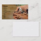 Carte De Visite Charpentier (Devant / Derrière)