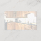 Carte de visite charpentier classique (Dos)