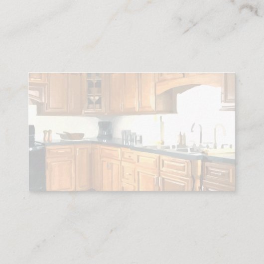 Carte de visite charpentier classique (Dos)