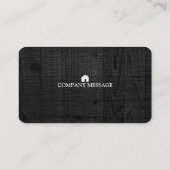 Carte De Visite Charpentier Outils de Construction Professionnels  (Dos)