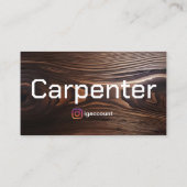 Carte De Visite Charpentiers (Dos)