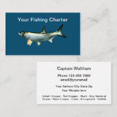 Carte De Visite Charte de la pêche en mer profonde (Devant / Derrière)