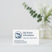 Carte De Visite Charte de pêche (Debout devant)