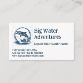 Carte De Visite Charte de pêche (Devant)