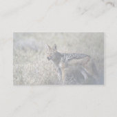 Carte De Visite Chasse de chacal (Dos)