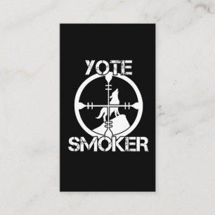 Carte De Visite Chasseur de coyote Chasse aux animaux sauvages Yot