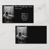 Carte De Visite Chasseur de démon (Devant / Derrière)