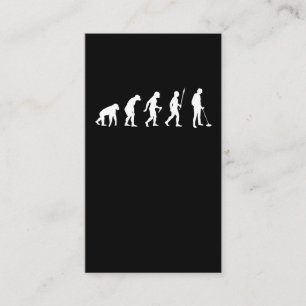 Carte De Visite Chasseur de trésors de l'évolution des détecteu