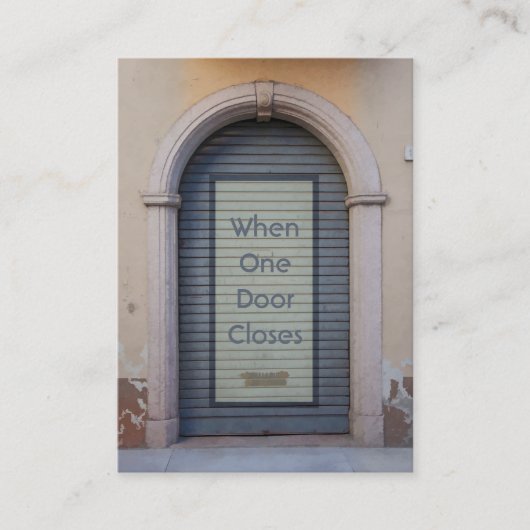 Carte De Visite Chasseur principal, agence de placement d'emploi (Devant)