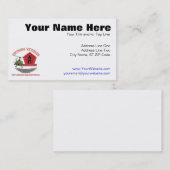 Carte De Visite Chasseurs de générosité (ailes pilotes) (Devant / Derrière)