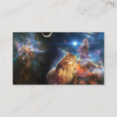 Carte De Visite Chat dans l'espace (Dos)