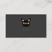 Carte De Visite Chat de ballet (Dos)
