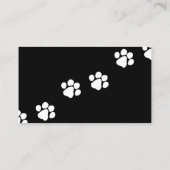 Carte De Visite Chat de la Maison Blanche (Dos)