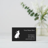 Carte De Visite Chat de la Maison Blanche (Debout devant)