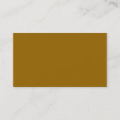 Carte De Visite Chat de Schrödinger - Caramel (Dos)