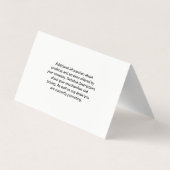 Carte De Visite Chat et chien assis | Motif Paw et Bones (Dos)