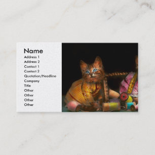 Carte De Visite Chat - Fauteurs de troubles 1915