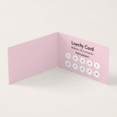 Carte De Visite Chat Groomer Sitter Parties scintillant rose Loyau (Intérieur)