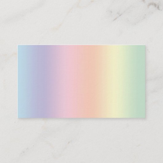 Carte De Visite Chat Noir Avec Dandelion (Dos)