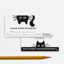 Chat noir Soins aux animaux de compagnie Rappel dr