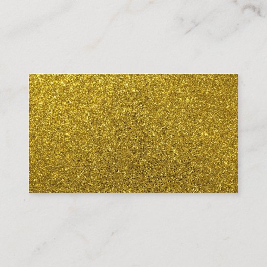 Carte De Visite Chat Or Simple Elegance (Dos)