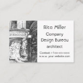 Carte De Visite Château (Devant)