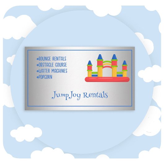 Carte De Visite Château de Bouncy