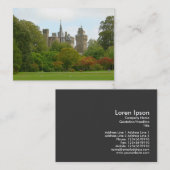 Carte De Visite Château de Cardiff (Devant / Derrière)