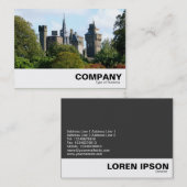 Carte De Visite Château de Cardiff II (Devant / Derrière)