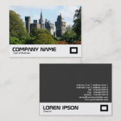 Carte De Visite Château de Cardiff II (Devant / Derrière)
