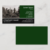 Carte De Visite Château de Cardiff II - Sepia (Devant / Derrière)