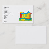 Carte De Visite Château de rebond (Devant / Derrière)