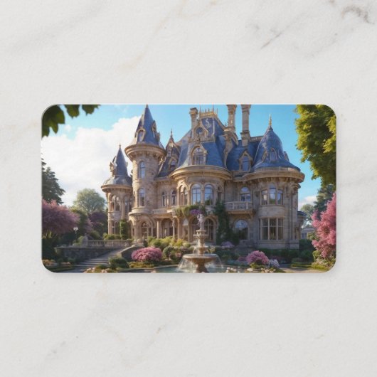 Carte De Visite Château de Victorian Splendor Signet (Devant)