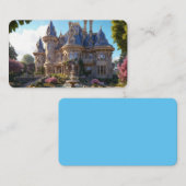 Carte De Visite Château de Victorian Splendor Signet (Devant / Derrière)