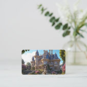 Carte De Visite Château de Victorian Splendor Signet (Debout devant)