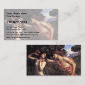 Carte De Visite Château d'eau Apollo et Daphne de John William (Devant / Derrière)