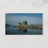 Carte De Visite Château d'Eileen Donan, Kyle de Lochalsh, Ecosse (Dos)