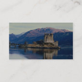 Carte De Visite Château d'Eileen Donan, loch Duich, Ecosse (Dos)