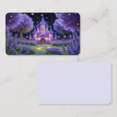 Carte De Visite Château des fées du Signet caché Lavender Grove (Devant / Derrière)
