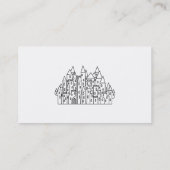 Carte De Visite Château d'imaginaire (Dos)