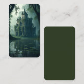 Carte De Visite Château du Signet de marais interdit (Devant / Derrière)