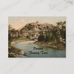 Carte De Visite Château Fort de Lourdes, Lourdes, France
