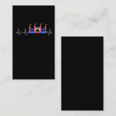 Carte De Visite Château gonflable Heartbeat Château gonflable (Devant / Derrière)