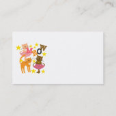 Carte De Visite Chats dansants (Dos)