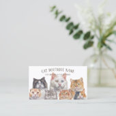 Carte De Visite Chats de compagnie (Debout devant)